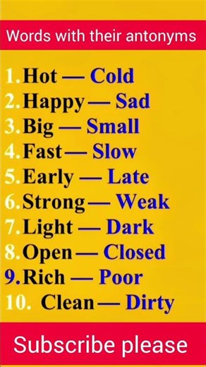 99% Students Don’t Know These Antonyms 😱 | Test Yourself! #shorts