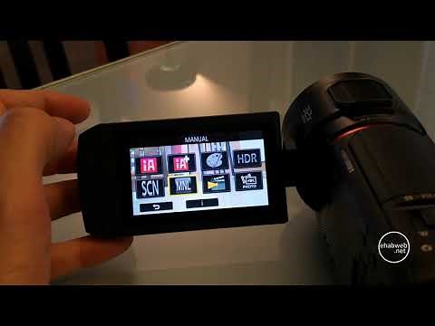 Panasonic HC-VX1 Menu Overview