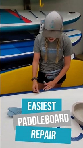 Repair Your Inflatable Paddleboard Without a Patch! 🤙 #paddleboard