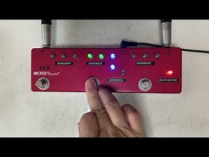 Mosky Multi Effects DC5 sound demo w/ Tele & Marshall (no talking)