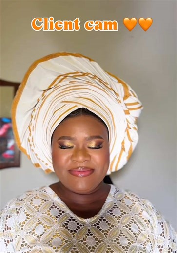 First Sunday glow for a very special dedication day 🤍🧡🤍🧡 Soft glam makeup and a clean frontal install for my client celebrating her baby’s dedication at church. What’s one thing that has made or broken your makeup experience before? Let me know in the comment #bradford #muabradford #SoftGlam #ukmakeupartist #fypviralcreatorscontent