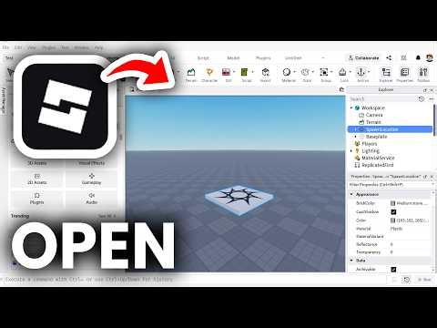 How To Open Explorer & Properties On Roblox Studio - Step By Step
