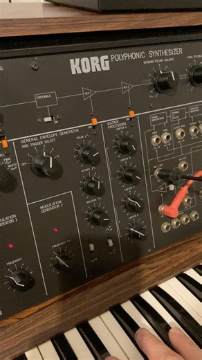 Korg PS-3100 and GEG - General Envelope Generator #korgps3100 #korgps3300