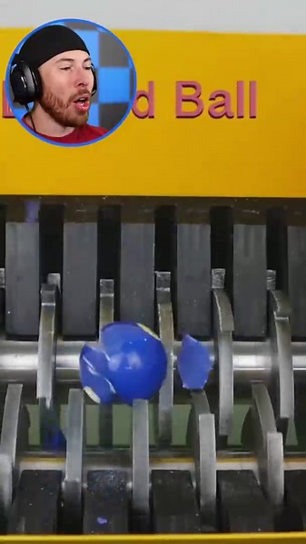 Shredder takes on sports balls in an extreme test