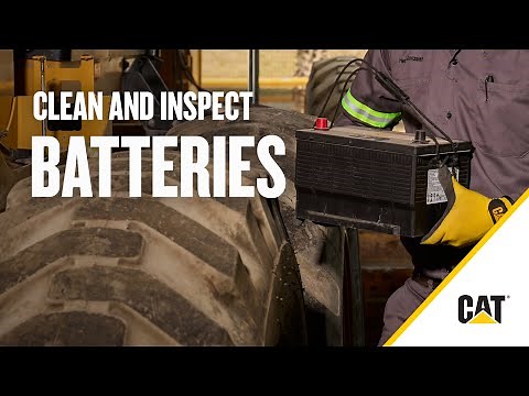 How to Inspect and Clean Cat® Batteries