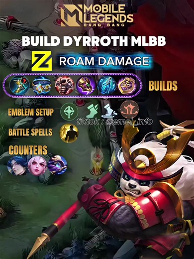 Build Akai terbaik 2026 di season 41 #MLBBHirara #MLBBS41 #MobileLegendsBangBang #MLBBScarletEmbers #MLBB
