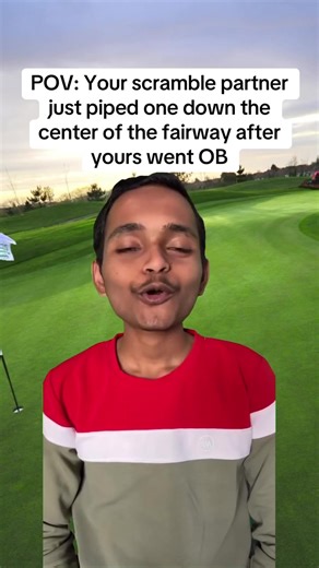 That one scramble partner who always comes up clutch #golf #golftok #golftiktok #fyp