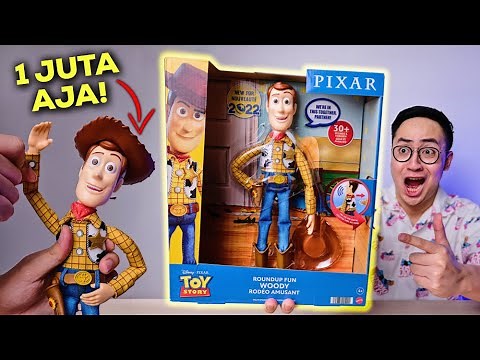 HARGANYA MAHAL TAPI KOK BEGINI KUALITASNYA? | WOODY TOY STORY ROUNDUP FUN MATTEL UNBOXING & REVIEW