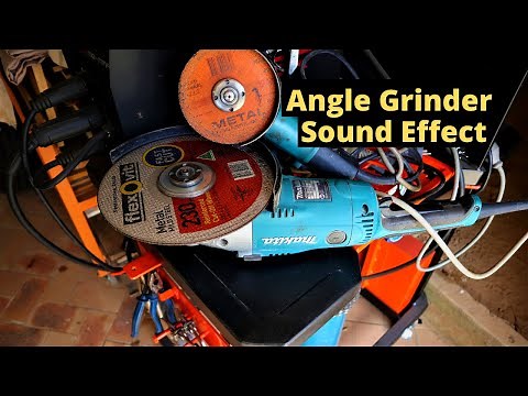 Angle Grinder Sound Effect - 12 Hours - Construction Sounds