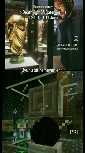 WHITE LISTD YOKTUR#smp#minecraft#java#mc#sunucu#aternos#iyideneyim#Deathlight#hytale