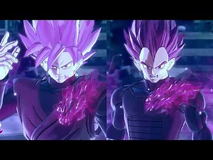 DBXV2 Mods - Updated Goku Black and Vegeta Ultra Supervillain Showcase