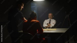 Detective investigation with cold case file