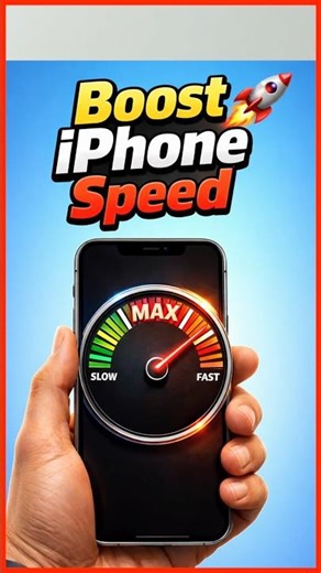 How to Boost Your iPhone Speed 🚀 #iPhone #iPhoneTips