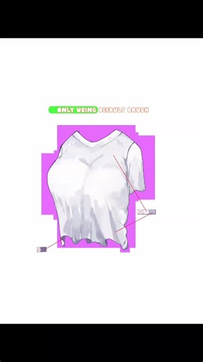 only using ibis paint default brush #shorts #ibispaintx #drawing