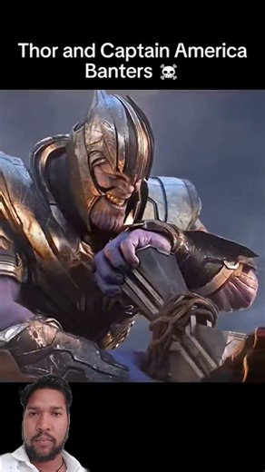 Thor and Captain America Banters ☠️ #shorts​