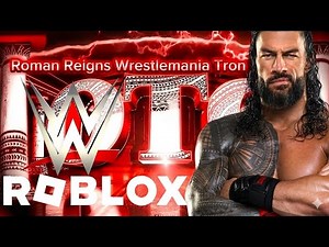ROBLOX WRESTLING 2026: Roman Reigns WrestleMania 42 New Custom Tron Codes