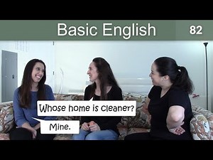 Comparative Adjectives (-er) | Basic English with Jennifer | 82