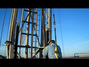 Derrickman DA KING latching pipe 5th gear wide open