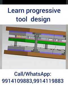 Progressive tool design #presstooldesign #industrylearning