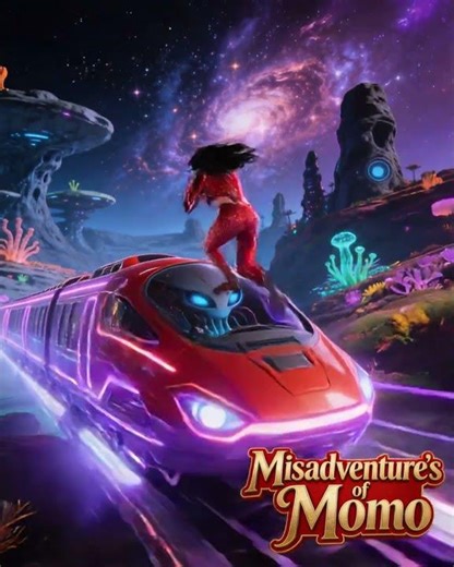 MISADVENTURES OF MOMO ALL ABOARD THE ALIEN EXPRESS!