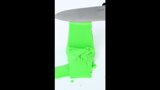 Satisfyingly Scraping Green Sand