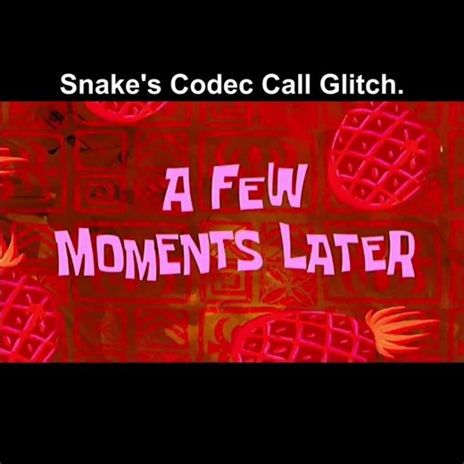 SSBU Snake's Codec Call Glitch. #shorts ＃SSBU ＃スマブラsp