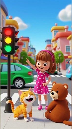 Emma Teaches Zebra Crossing Rule | Road Safety for Kids 🚸 |Emma and friends