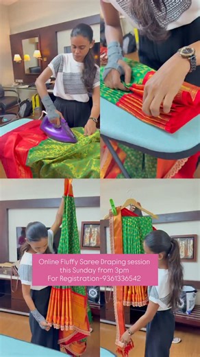 23K views · 31 reactions | ✨ ENROLL NOW – Weekend Online Fluffy Saree...