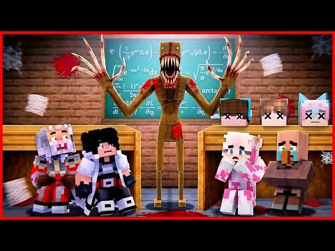 1000 YOUTUBER MASUK SEKOLAH ANOMALY HORROR DI MINECRAFT ! BANG JBLOX JADI PARASIT