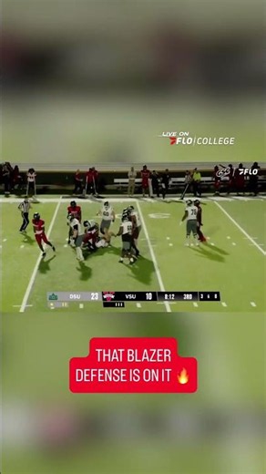 That Valdosta State defense is on BEAST mode!