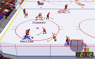 NHL 96 game at DOSGames.com
