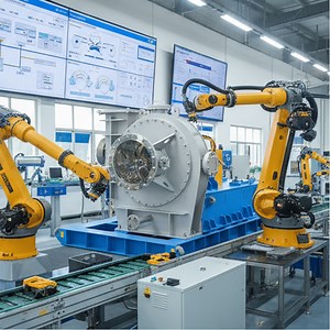 [Hot Item] Advanced Steam Compressor with Guide Vane Adjustment for Vanadium Extraction