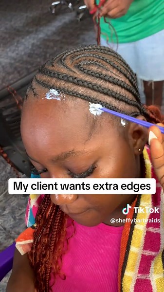 Extra Edges Tutorial for Natural Hair Styling