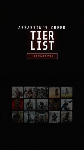Assassin's Creed TierList