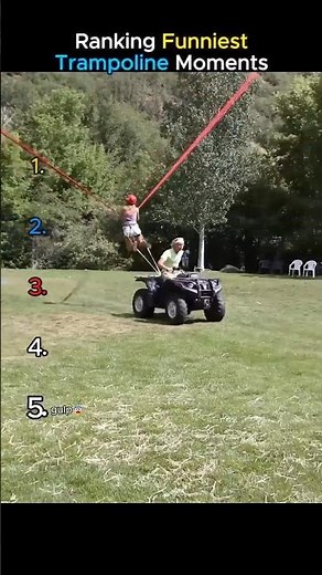 Ranking Funniest Trampoline Moments😂