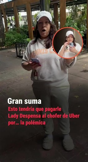 Esto tendría que pagarle Lady Despensa al chofer de Uber por… la polémica #ladydespensa
