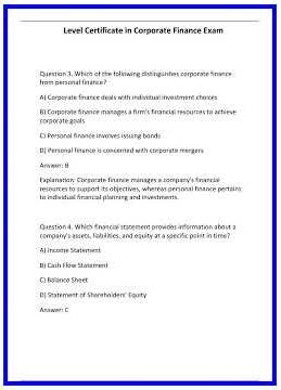 Level Certificate in Corporate Finance Exam 636x882