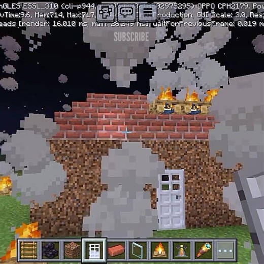 EP-3 📈 BUILD MY FIRST 🏠 HOME😵 #shorts #minecraft #minecraftshorts