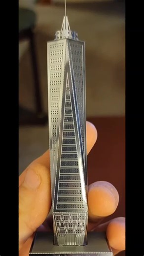 Added a few more #modelkits to the #collection #metalearth #hobby #freedomtower #notredame #romancolosseum #apollosaturnv #fyp #metalearthmodel