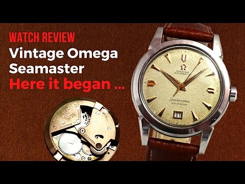 50s Vintage Omega Seamaster. A Bumper Watch With Charme And Vagaries ... Watch Review