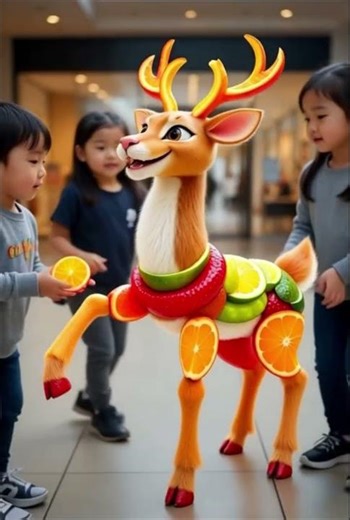 Magic Rabbit Transforms into Fruit Cat, Deer & Dino 🐰🍉🐱🦌🦖 | Kids Fun