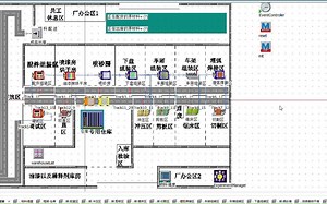 生产车间设施布局_plant simulation