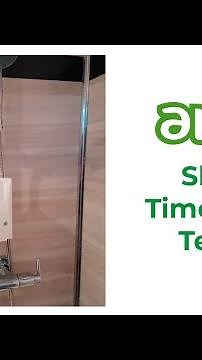 Shower Timer Acqua Tempus beating the great drought , Water and Energy Saving