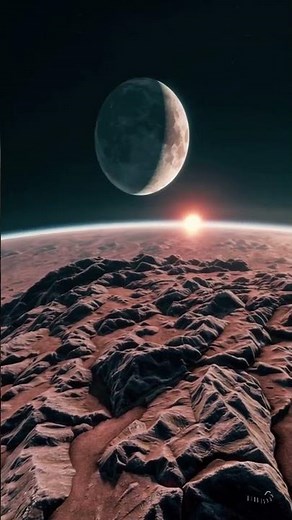Kepler-16b simulation from the surface and space