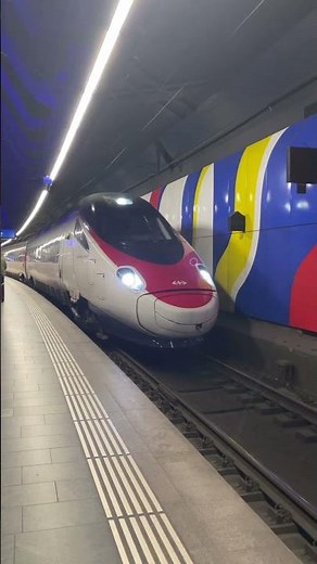 SBB Astoro operating the Zürich–Munich corridor, arriving at Zürich Flughafen 🇨🇭
