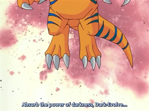 Taichi's Greymon dark evolves to Skullgreymon#DigimonAdventure02 #Digimon