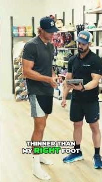 This is why you need to get your feet scanned!