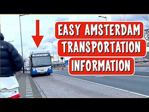 Amsterdam Transportation for RIVER CRUISERS - It's Easy! Bus, Train, or Walk it Into the City