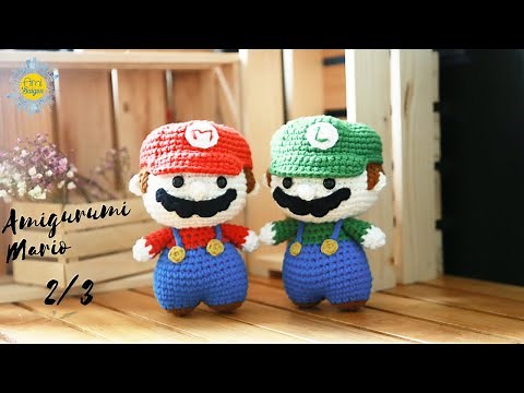 #090 | Crochet Amigurumi Mario & Luigi (2/3) | Characters Amigurumi Crochet Tutorial | @Ami Saigon
