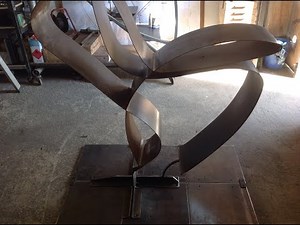 Sheet metal sculpture